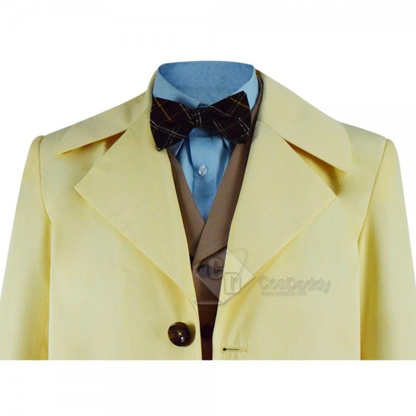 Good Omens Michael Sheen Coat Outfit Full Set Cosplay Costume 2019 3946